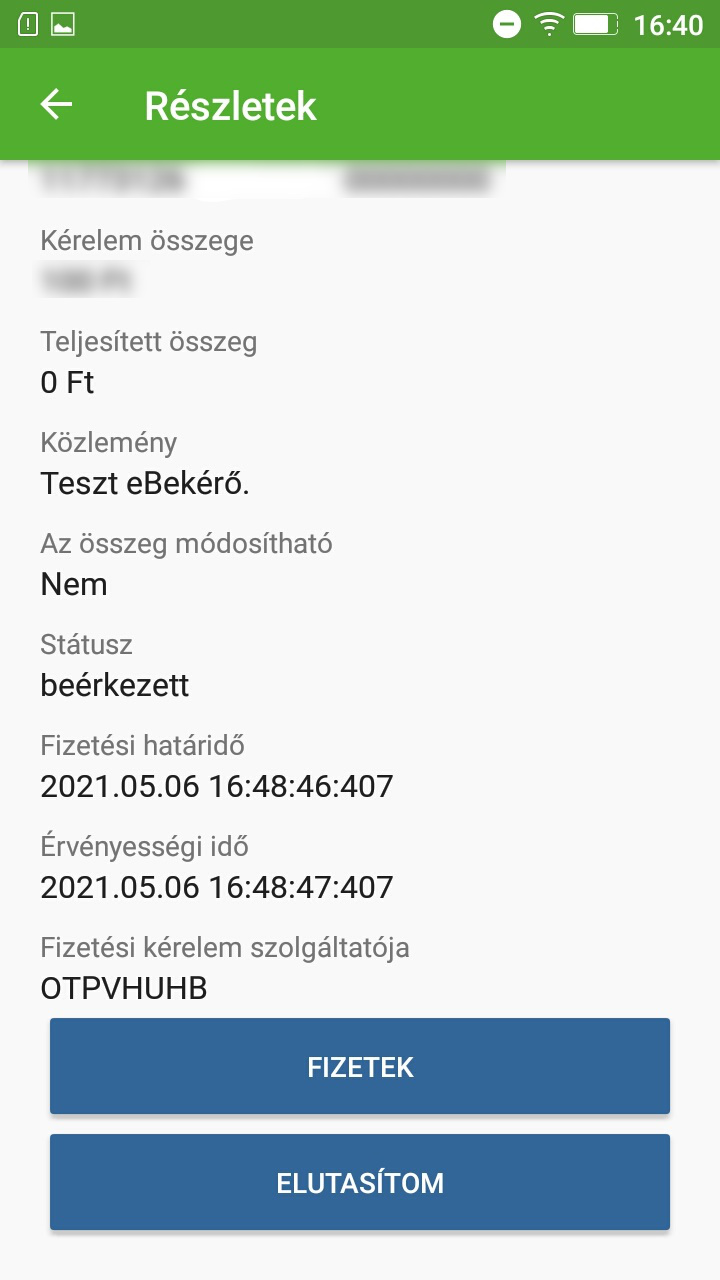 OTP mobilbank elfogadás